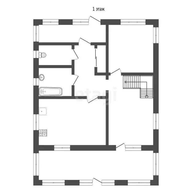 Дом в Тюмень, Богандинская улица (165 м) - Фото 1