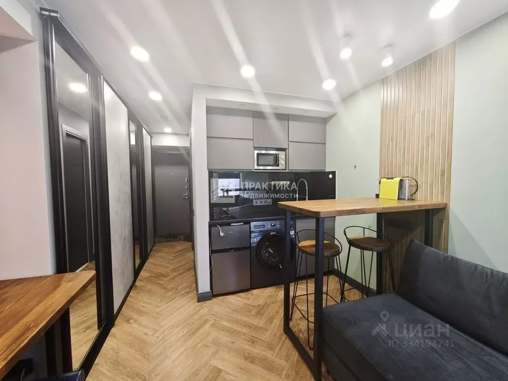 Студия Москва Профсоюзная ул., 73 (19.0 м) - Фото 1