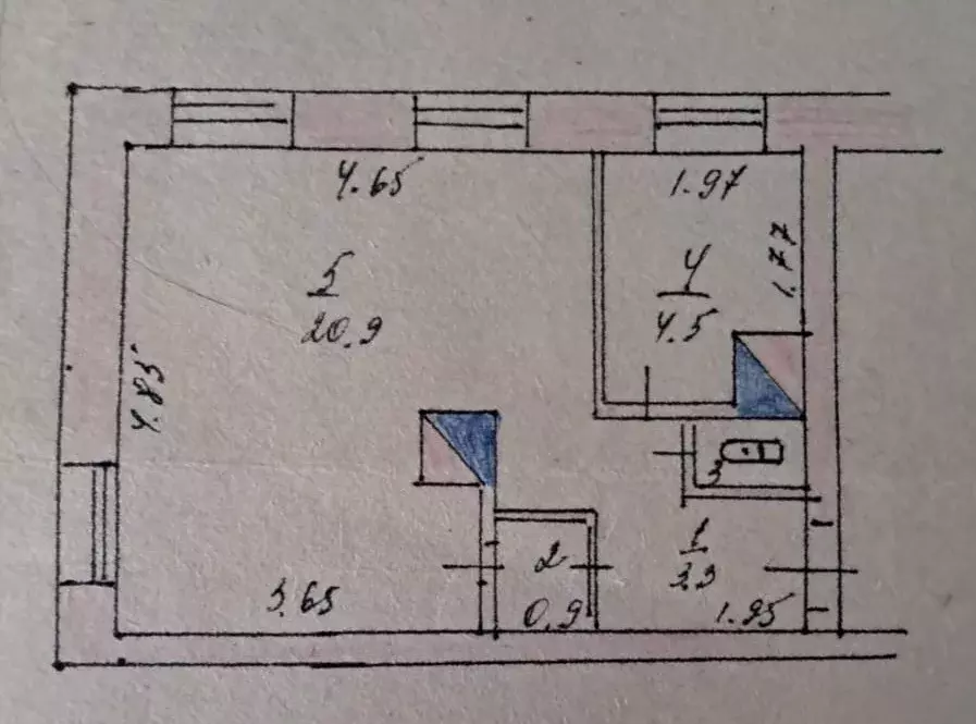 Продаётся квартира-студия, 30.4 м - Фото 0