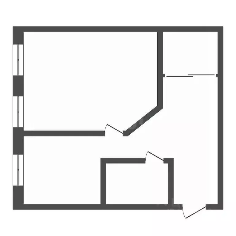 1-к кв. Амурская область, Благовещенск пос. Моховая Падь, Литер кв-л, ... - Фото 2