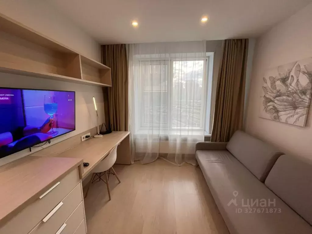 Студия Москва ул. 1-я Леонова, 18 (21.0 м) - Фото 2