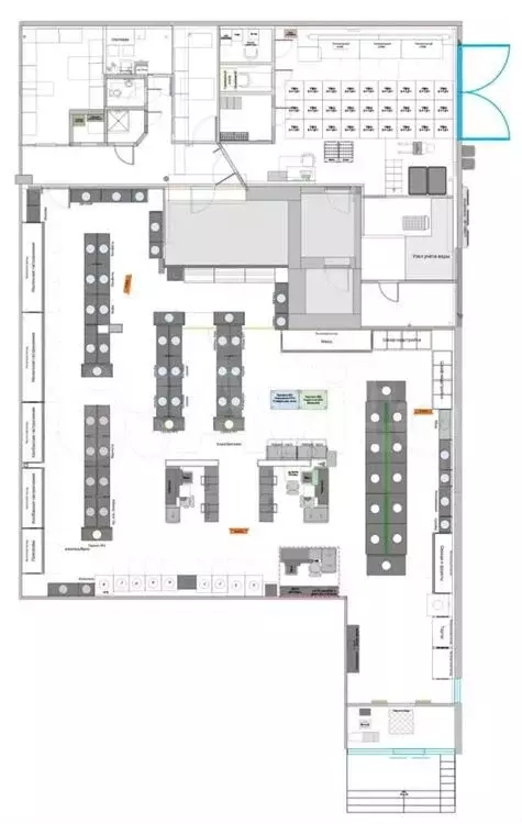 Продажа габ-псн-торговое помещение 426,3 м2 м. Орехово в юао - Фото 0