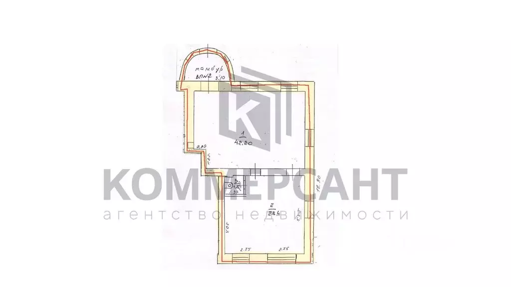 Торговая площадь в Нижегородская область, Нижний Новгород просп. ... - Фото 2