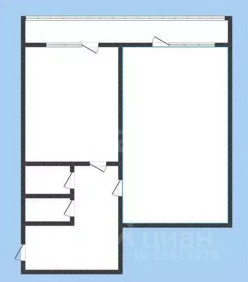 3-к кв. Белгородская область, Шебекино ул. Герцена, 4 (52.0 м) - Фото 2