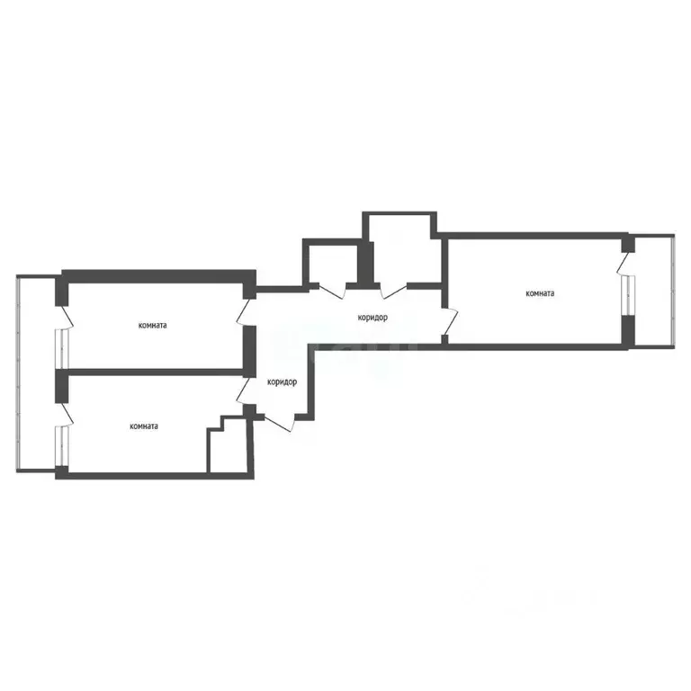 2-к кв. Воронежская область, Воронеж Ракетный пер., 2 (71.1 м) - Фото 2