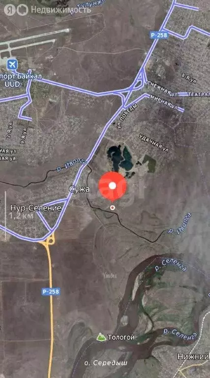 Участок в Иволгинский район, сельское поселение Нижнеиволгинское ... - Фото 1