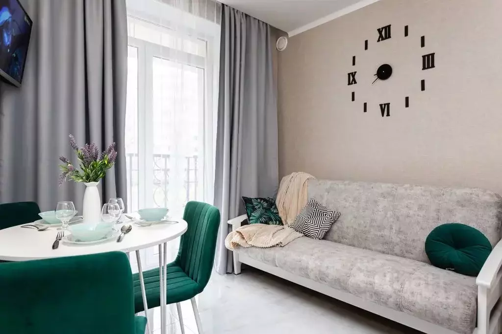 1-к кв. Калининградская область, Калининград Нарвская ул., 101 (43.0 ... - Фото 1