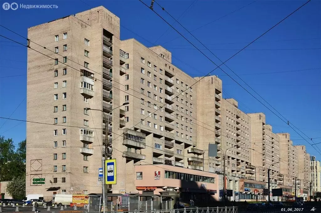 2-комнатная квартира: Санкт-Петербург, проспект Просвещения, 87к1 ... - Фото 1