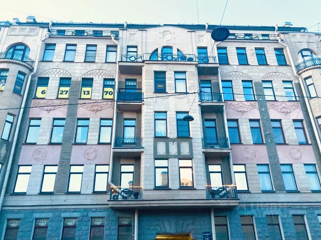 3-к кв. Санкт-Петербург Шпалерная ул., 44б (81.0 м) - Фото 0