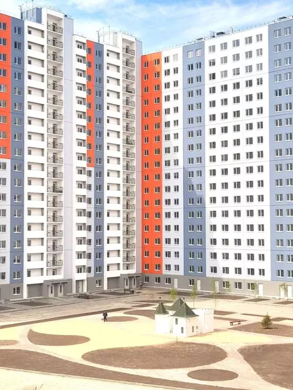 1-к кв. Тверская область, Тверь Новочеркасская ул., 49 (37.55 м) - Фото 2