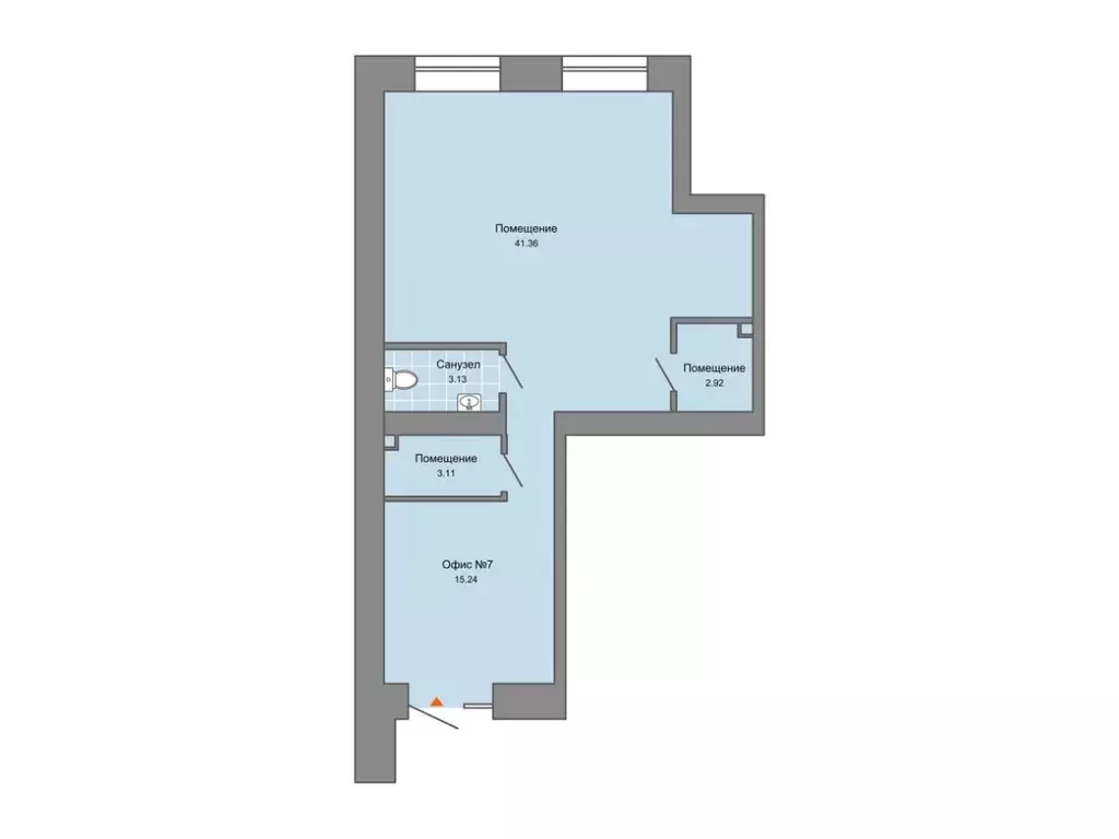 Помещение свободного назначения в Свердловская область, Екатеринбург ... - Фото 1