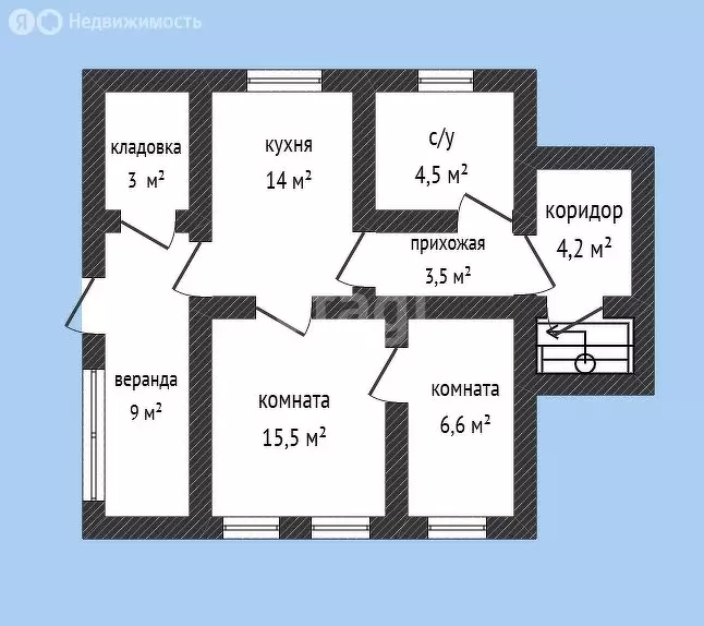 Дом в Суздальская, улица Ленина (44.6 м) - Фото 1