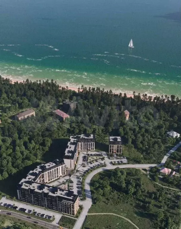 1-к. квартира, 64,8 м, 1/7 эт. - Фото 0