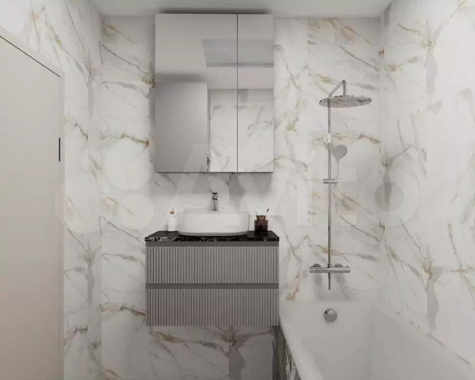 Апартаменты-студия, 22 м, 1/10 эт. - Фото 1