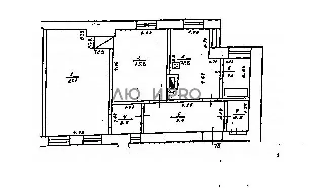 2-к кв. Башкортостан, Уфа Коммунистическая ул., 37 (75.3 м) - Фото 2
