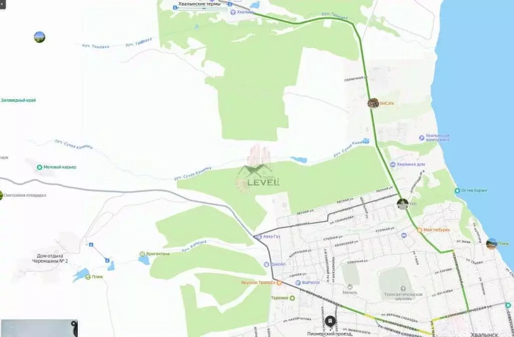 Участок в Саратовская область, Хвалынск Пионерский проезд, 5 (6.0 ... - Фото 1