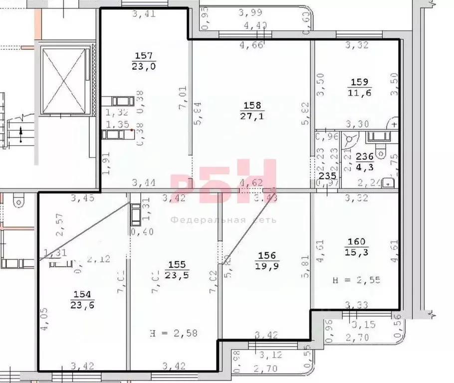 Офис в Свердловская область, Екатеринбург ул. Чкалова, 250 (152 м) - Фото 2