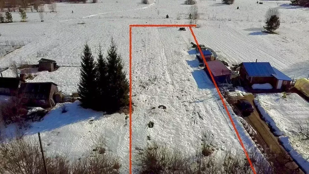 Участок в Московская область, Клин городской округ, д. Семчино 3В ... - Фото 1