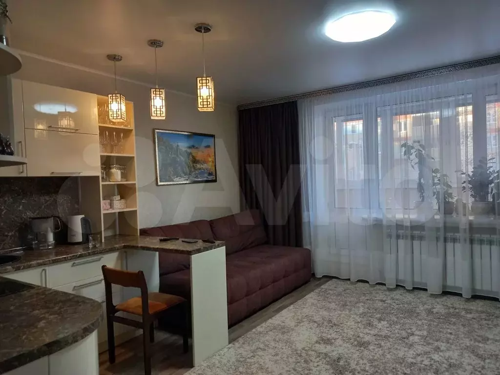 Квартира-студия, 35м, 2/12эт. - Фото 0