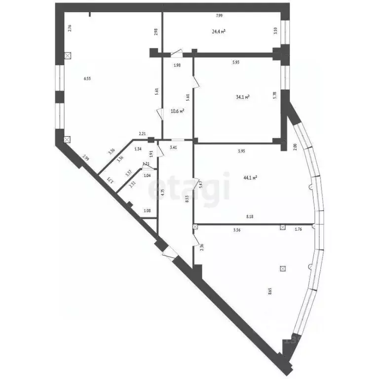 Офис в Тюменская область, Тюмень ул. Республики, 250Б (260 м) - Фото 2