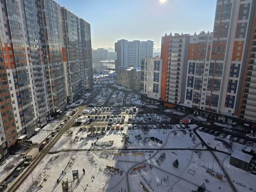 Студия Санкт-Петербург ул. Плесецкая, 10 (21.1 м) - Фото 1