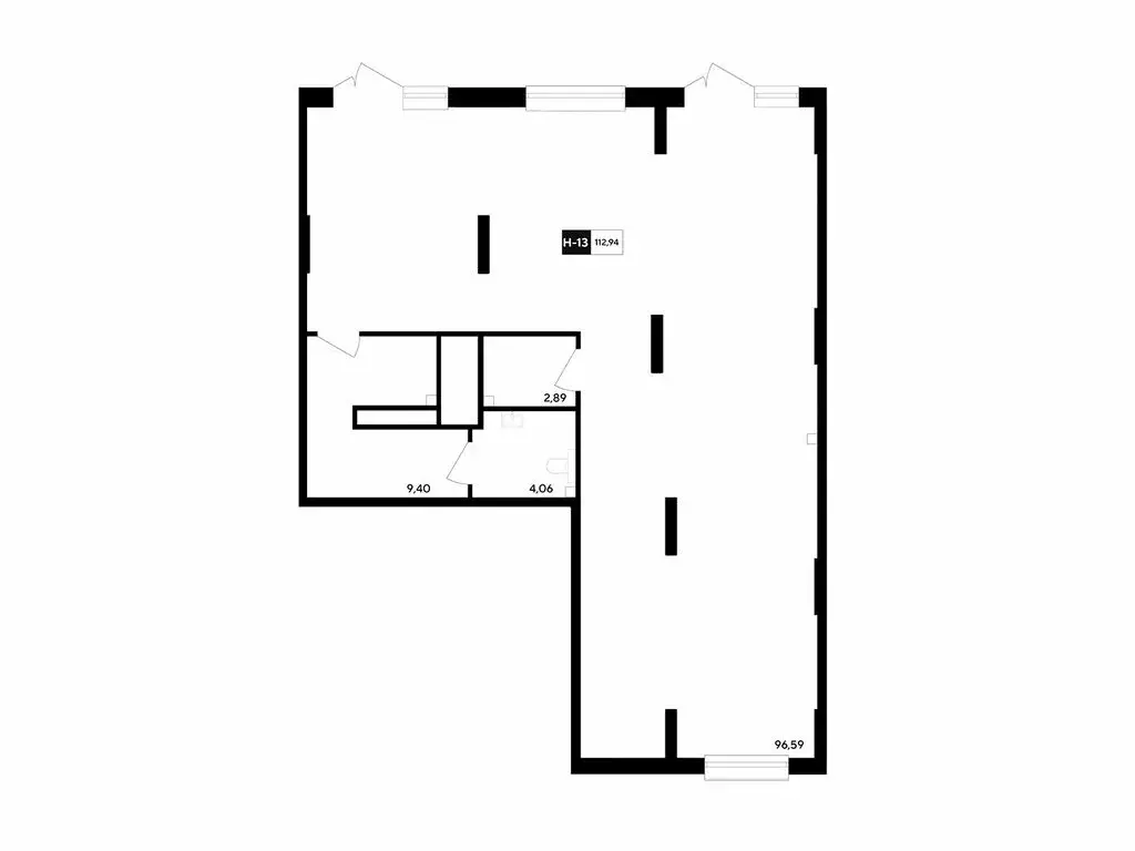 Офис (112.94 м) - Фото 1