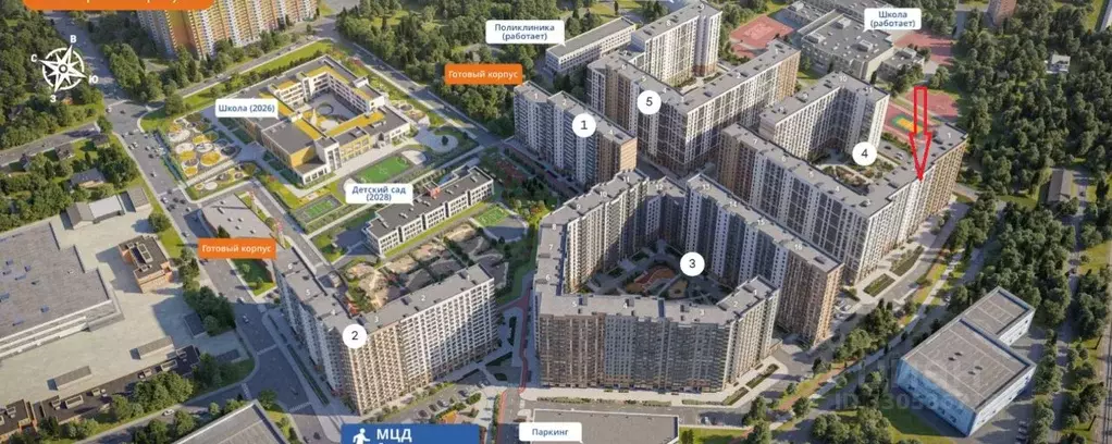 Помещение свободного назначения в Московская область, Химки Подрезково ... - Фото 2
