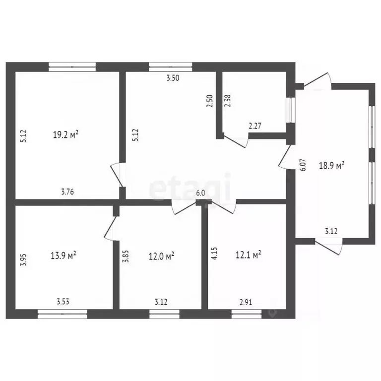 Дом в Мордовия, Кадошкино рп ул. Пушкина, 41 (106 м) - Фото 1