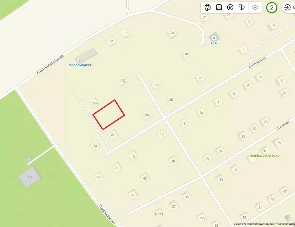 Участок в Томская область, Томск ул. Пархоменко, 38 (9.6 сот.) - Фото 1