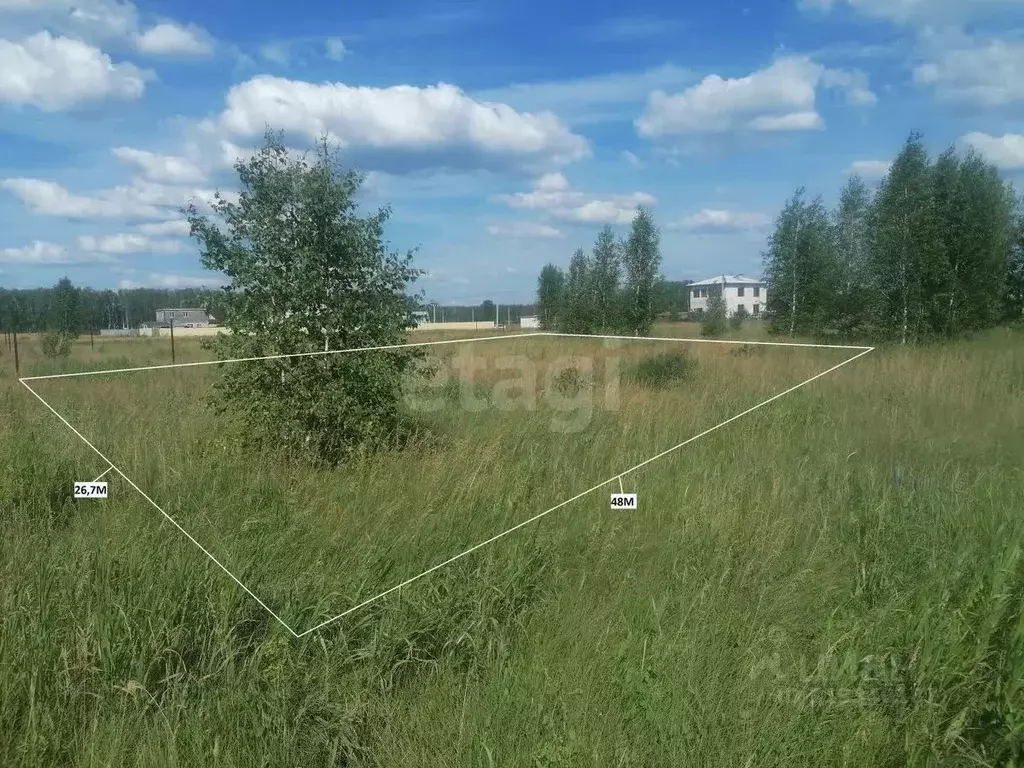 Участок в Омская область, Омский район, с. Усть-Заостровка  (12.26 ... - Фото 0