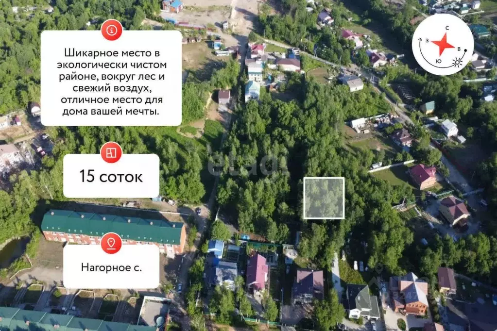 Участок в Хабаровский край, Хабаровский район, Мичуринское с/пос, с. ... - Фото 1