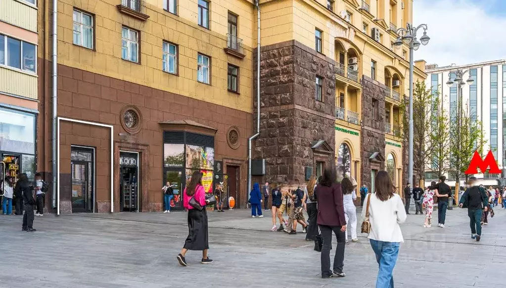 Помещение свободного назначения в Москва Тверская ул., 19 (58 м) - Фото 1