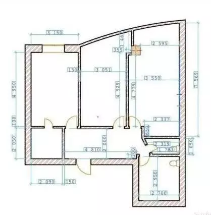 2-комнатная квартира: Барнаул, Партизанская улица, 76 (84.7 м) - Фото 0