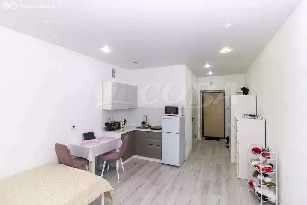 Квартира-студия: Тюмень, Интернациональная улица, 199к1 (24 м) - Фото 2