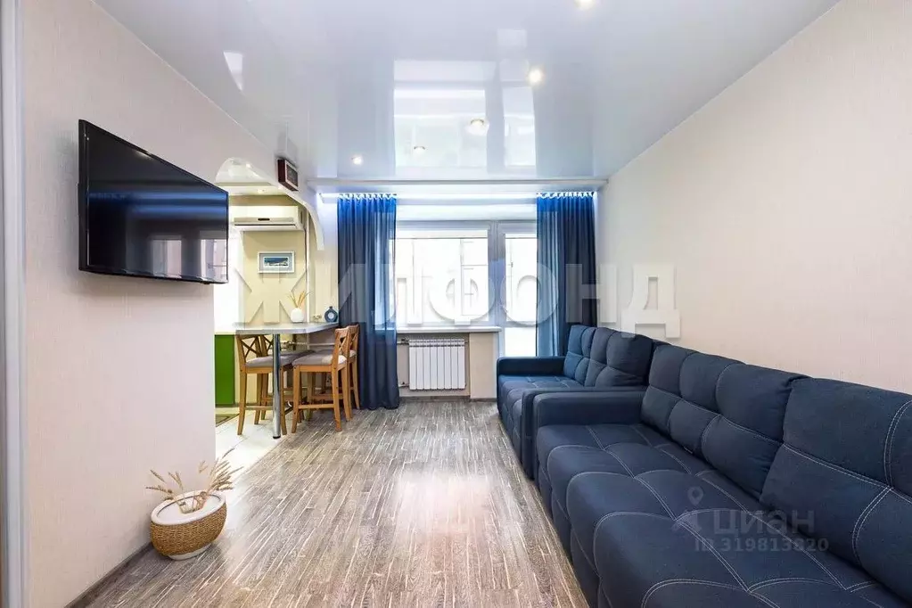 Студия Новосибирская область, Новосибирск ул. Титова, 19 (31.0 м) - Фото 1