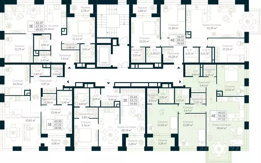 3-к кв. Башкортостан, Уфа Глумилино жилрайон, Урман Сити жилой ... - Фото 2