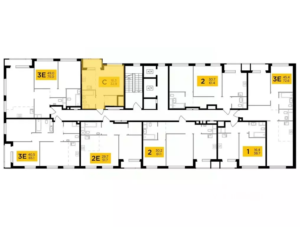 1-к кв. Москва Филатов Луг жилой комплекс, к5 (32.7 м) - Фото 0