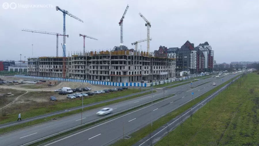 1-комнатная квартира: Калининград, улица Молодой Гвардии, 36 (51 м) - Фото 1
