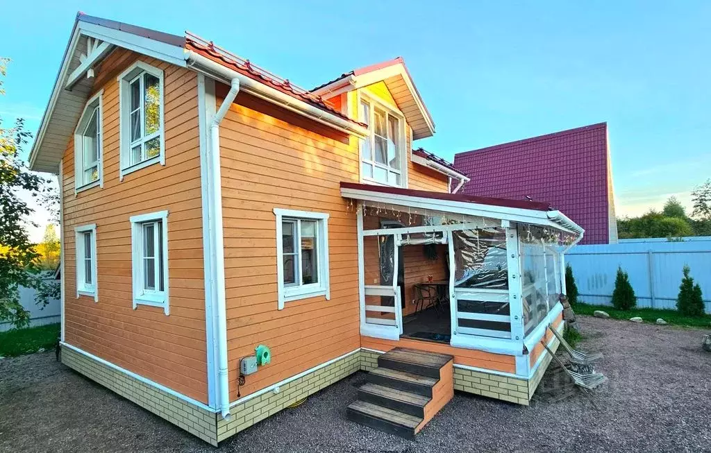 Дом в Ленинградская область, Приозерский район, Сосновское с/пос, д. ... - Фото 2