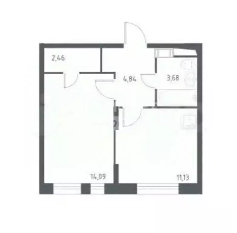 1-к кв. Московская область, Люберцы Зенино ЖК Самолет мкр, ул. ... - Фото 2