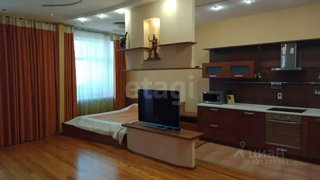 Студия Белгородская область, Белгород Свято-Троицкий бул., 11 (64.4 м) - Фото 2