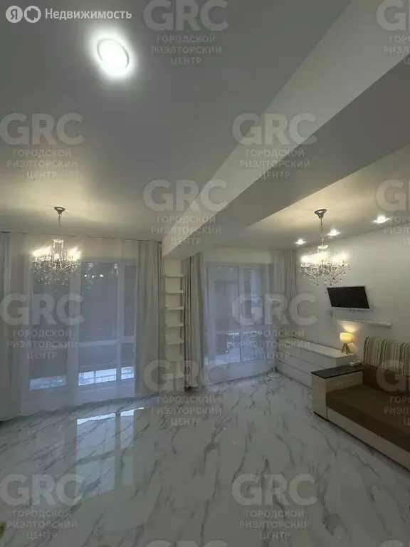 Квартира-студия: Сочи, микрорайон Новый Сочи, Санаторная улица, 48Б ... - Фото 1