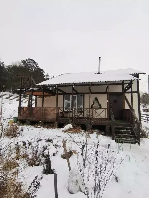 Дом в Алтай, Чемальский район, Элекмонарское с/пос, с. Элекмонар ул. ... - Фото 2