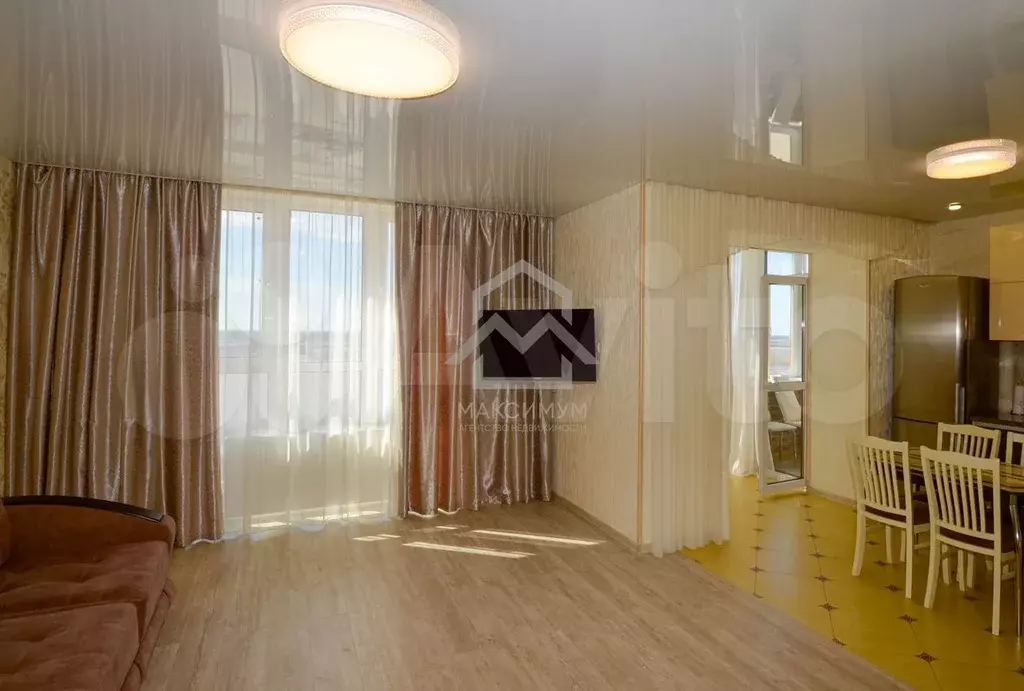 1-к. квартира, 49,6 м, 23/30 эт. - Фото 1