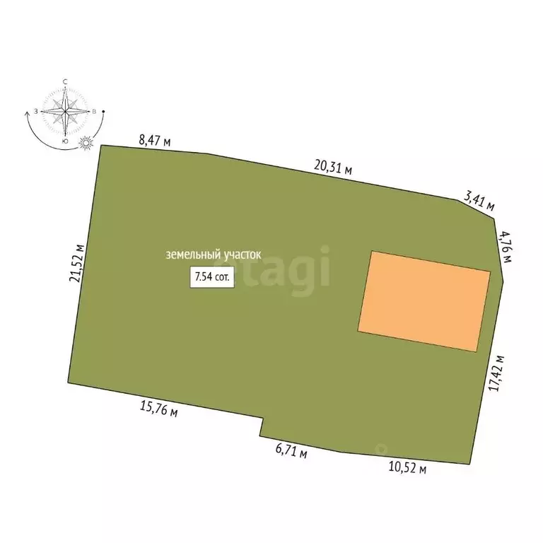 Участок в Амурская область, Благовещенск Загородная ул., 5 (7.54 сот.) - Фото 2