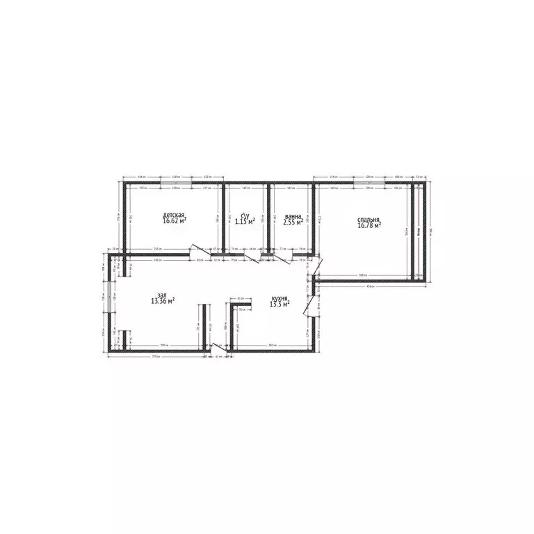 3-комнатная квартира: Каспийск, улица Магомедали Магомеджановa, 18к1 ... - Фото 1