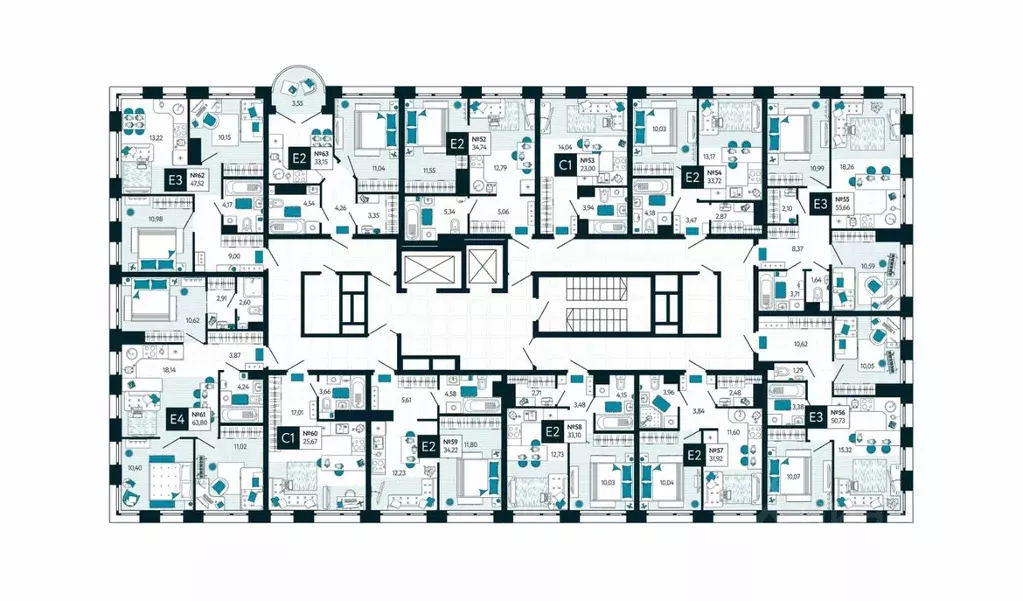 1-к кв. Тульская область, Тула ул. Чмутова, 158Д (31.92 м) - Фото 2
