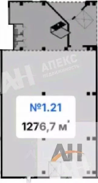 Помещение свободного назначения в Москва Алтуфьевское ш., 1 (1277 м) - Фото 0