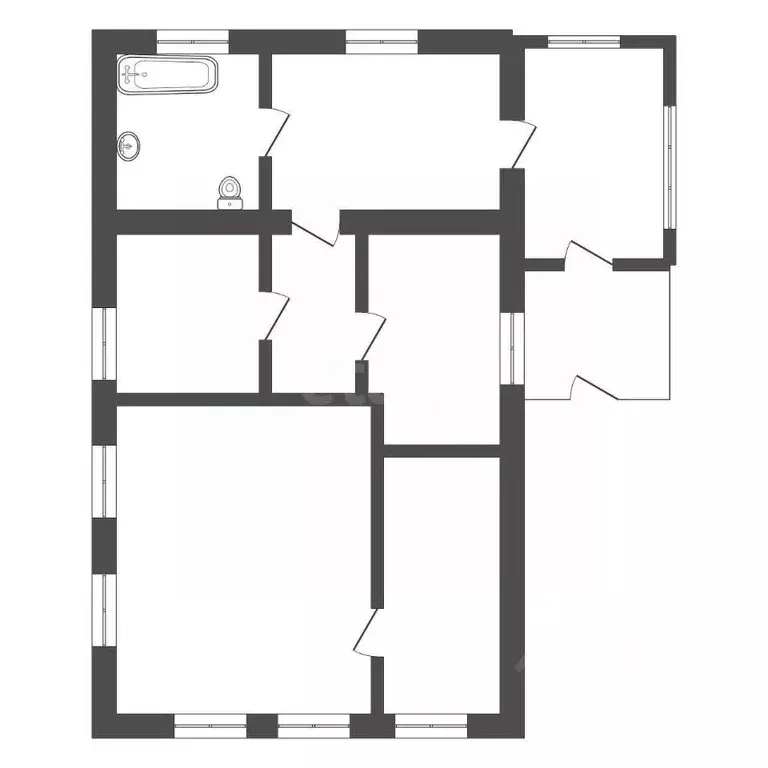 Дом в Тульская область, Тула ул. Горсовета, 8А (65 м) - Фото 2