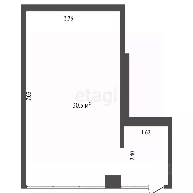 Офис в Тюменская область, Тюмень ул. 50 лет Октября, 57Б (31 м) - Фото 1